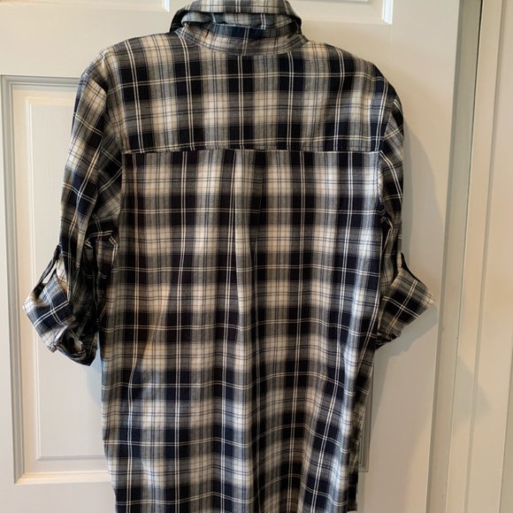 Plaid To Love Kuvaa button down blouse size M - Picture 3 of 3